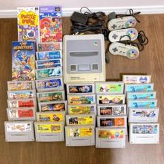 スーパーファミコン 本体＋ソフト まとめ売り - メルカリ
