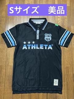 ATHLETA アスレタ ポロシャツ 黒 Café do Brasil Sサイズ