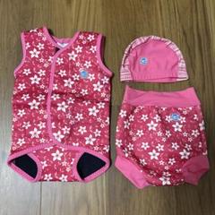 スプラッシュアバウト　水着　セット　女の子　海　プール　ピンク
