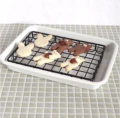 ホーローM とケーキクーラーM 2個セット