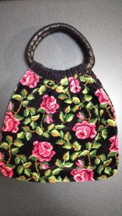 花柄バッグ