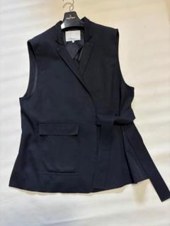 【人気ショップが最安値挑戦！】 袖なし フィリップリム 3.1 12万 今期 ジャケット 新品 4 紺 ベスト ジャケット・アウター