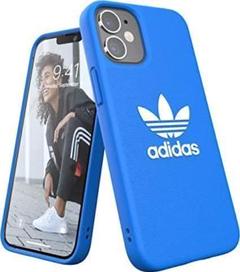 アディダス iPhone12Mini ブルー ケース ✨