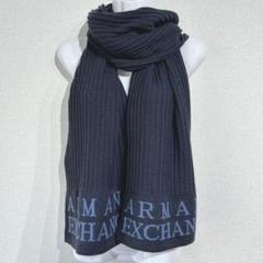 未使用品 タグ付き ARMANI COLLEZIONI ネイビー マフラー 本体 楽天市場】アルマーニ エクスチェンジ（マフラー・スカーフ