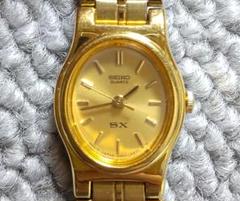 【稼動品レア】SEIKO SX レディース腕時計　クォーツ　ゴールドカラー 稼働品レア】SEIKO レディース腕時計 クォーツ ゴールドカラー