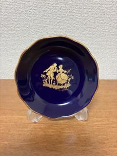 LIMOGES CASTEL フランス製 瑠璃色に22K GOLDの装飾品 Amazon.co.jp: LIMOGES CASTEL フランス製 瑠璃色に22K GOLDの