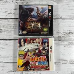 モンスターハンター4 NARUTO-ナルト- 3DSソフト 2本