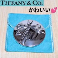 Tiffany mirror ティファニー鏡　ティファニーコンパクトミラー TIFFANY&Co.】ティファニー コンパクト ミラー 手鏡・コンパクト