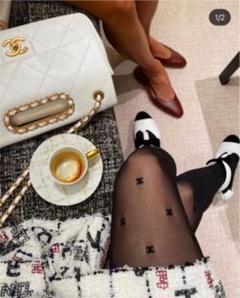 CHANELシャネルマトラッセチェーンバッグ25センチ白ホワイトゴールド金具