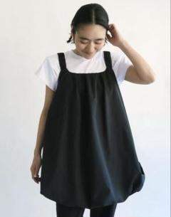 最終金子綾　 AMOMMA タフタワンピース