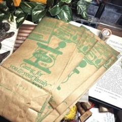 激安店舗 10%】【No71】ヴィンテージ・1975年・薬局袋(海外チケット コレクション