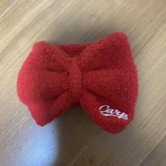 赤 リボン型 応援グッズ Carp
