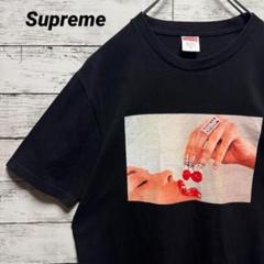 a631b【美品】シュプリーム　ビッグロゴ　最高デザイン　人気色　半袖Tシャツ
