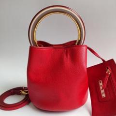 楽天市場】マルニ MARNI PANNIER バッグ レジン＆メタル