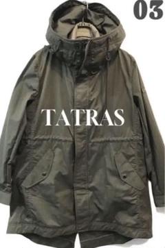 美品⭐️TATRAS モッズコート 2way ダウンライナー ドローコード カ… TATRAS タトラス ダウンライナー付き 2wayモッズコート