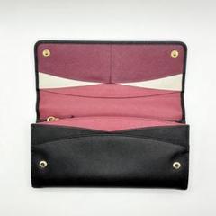 ★【PRADA】 メタルロゴ サフィアーノ カードウォレット★ PRADA(プラダ) サフィアーノ メタルロゴ カード ミドル