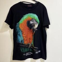 マカウ Tシャツ　メンズS レディース可　鳥　動物