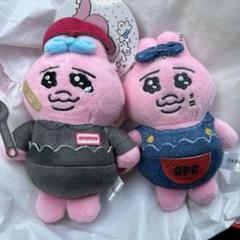【新品未使用】アベイル　おぱんちゅうさぎ　マスコットチャーム　3点セット しまむら アベイル おぱんちゅうさぎ マスコットチャーム