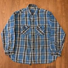 マチ付き サイズ◎ 60s FROSTPROOF ネルシャツ ビンテージ