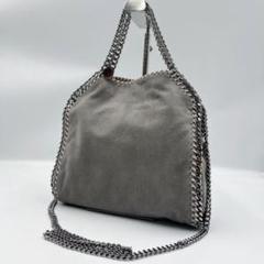 新品 大人気商品  極美品 ステラマッカートニー グレー ミニ ファラベラ バッグ