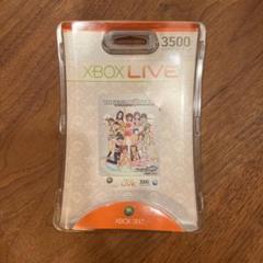 XBOX LIVE アイドルマスター 3500マイクロソフトポイント