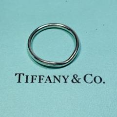 Tiffany & Co. カーブドバンド　リング　14号　シルバー925
