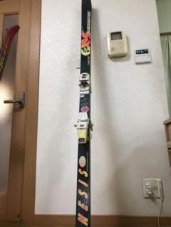KAZAMA スキー板 100cm ストックセット 子ども用 スキーセット（板・靴・ストック） 115cm/23cm - スキー