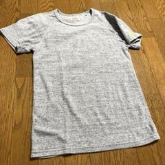 日本製【美品】ハリウッドランチマーケット フライスTシャツ2ライトグレー