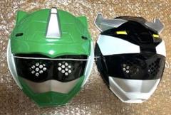 ☆ライブマン ソフビ ブラックバイソン グリーンサイ☆