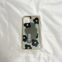 花柄デザイン iPhone13 ソフトケース