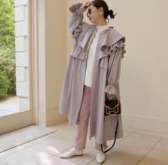 ✨美品✨大人気！アンミヌ襟付ボンディングコート ✨美品✨大人気！アンミヌ襟付ボンディングコート