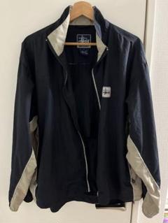 stussy ナイロンジャケット　紺タグ　90s ジップ破損　Lサイズ