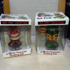 Rat Fink キャラクターノッディングドール 2体セット Rat Fink キャラクターノッディングドール 2体セット - メルカリ