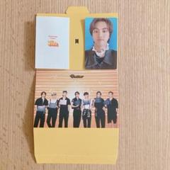 グク　トレカ　butter メッセージカード BTS] BTS Butter Album Official JUNGKOOK Photo card + Message