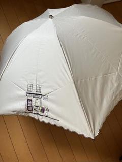 晴雨兼用日傘 LULU GUINNESS ルルギネス USED美品 ブラック