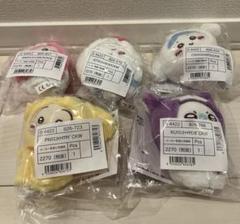 ちいかわ×サンリオキャラクターズ マスコットホルダー　5種　コンプリート　セット