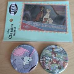 Disney ClassicsMARKET缶バッジ 、CATSトラベルステッカー