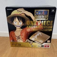 PlayStation3 - 【希少】PS3 ONEPIECE 海賊無双 GOLD EDITION 超美品 プレステ3本体 Gold Edition ワンピース海賊無双限定モデル PS3
