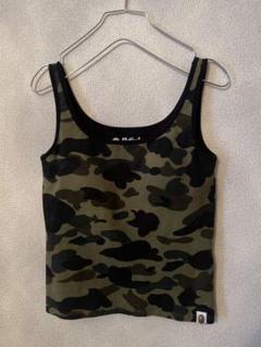 A BATHING APE BIGサルゲームシャツタンクトップ迷彩L