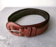 Yves Saint Laurent ヴィンテージ レザー ベルト レディース カサンドラ ベルト（ブラックレザー） | Saint Laurent サン
