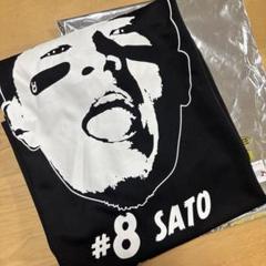 阪神タイガースシークレット選手顔柄Tシャツ佐藤輝明選手