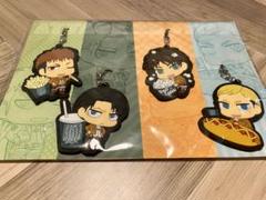 【未開封】進撃の巨人ラバーストラップセット【劇場版限定】