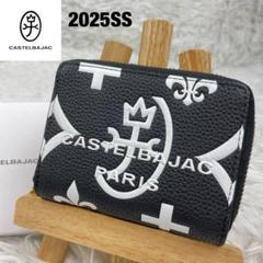 未使用級✨最新25年モデル✨カステルバジャック✨クレア✨ミドル財布✨ラウンド✨黒