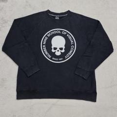 ナンバーナイン　ドリーム期　ドクロ　スカル　バンダナ NUMBER (N)INE skull ナンバーナイン スカル ワッペン - メルカリ