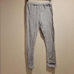ANAP グレー スパッツ サイドストライプ　130 シミ有り