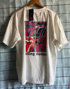 新品タグ付き　ローリング・ストーンズ　グラフィック白Tシャツ　LL しまむら