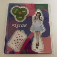 ＝LOVE 音嶋莉沙 ラッフルA賞 ラッフルくじ=LOVE イコラブ音嶋莉沙アクリルスタンド