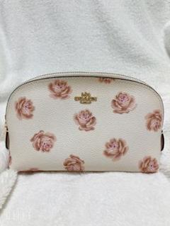 コーチ ポーチ COACH 新品 新作 フローラル 花柄 コスメティック