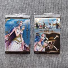 ワンピース ウエハースカード 2枚セット - メルカリ