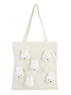 merry jenny もこもこ miffy トート アイボリー